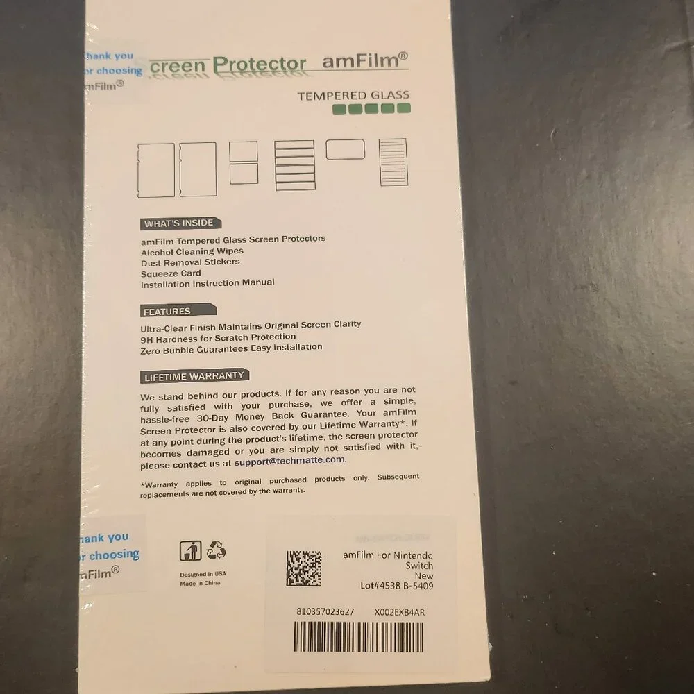 Screen Protector Glass 2Pk - Picture 2 of 2